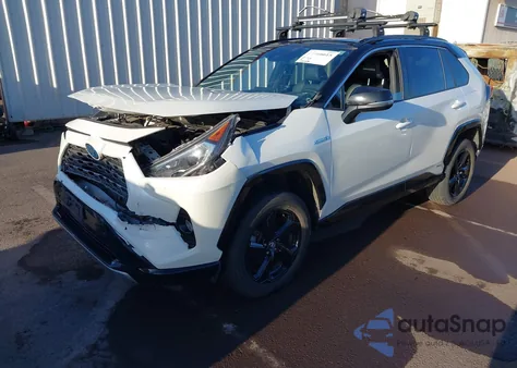 2020 Toyota Rav4 Hybrid Xse from USA, damaged, VIN 2T3EWRFVXLW099731